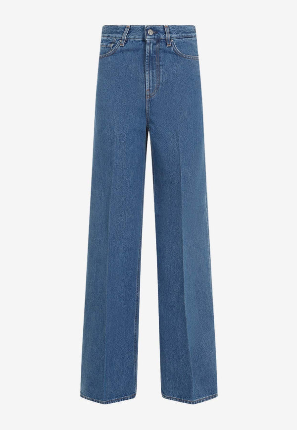 Wide-Leg Jeans