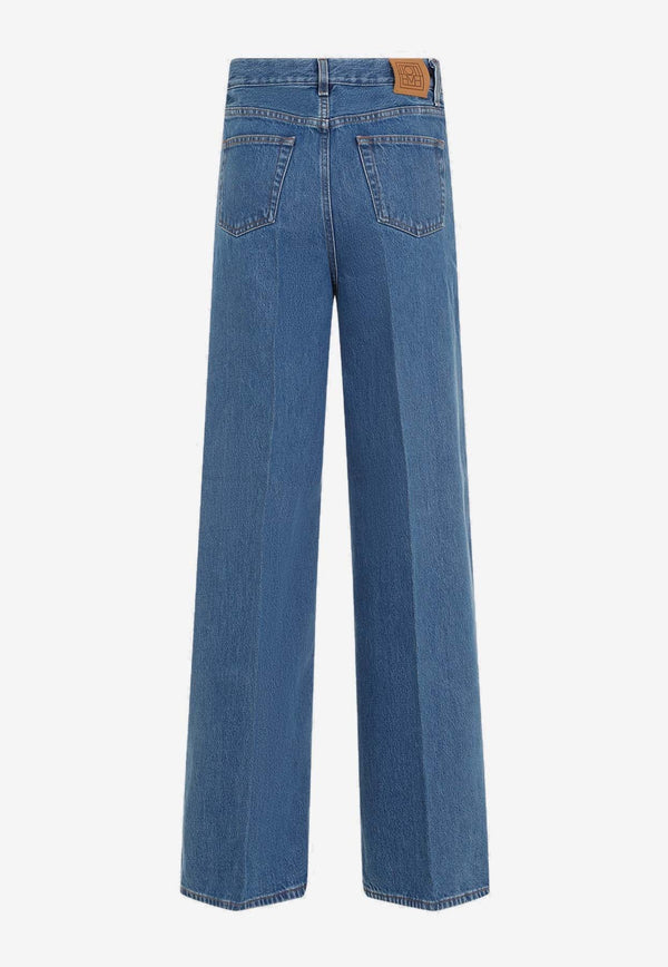 Wide-Leg Jeans