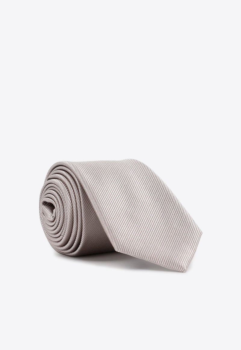 Logo Silk Twill Tie