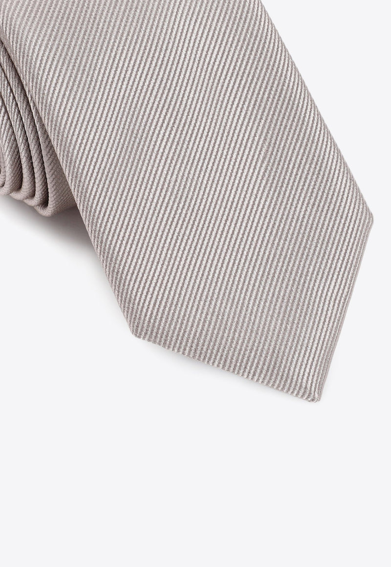 Logo Silk Twill Tie