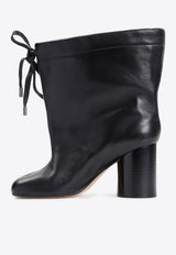 80 Leather Ankle Boots