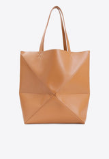 Large Puzzle Fold Tote Bag