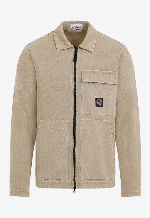 Logo Patch Overshirt