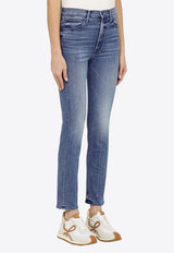 The Mid Rise Dazzler Ankle Jeans