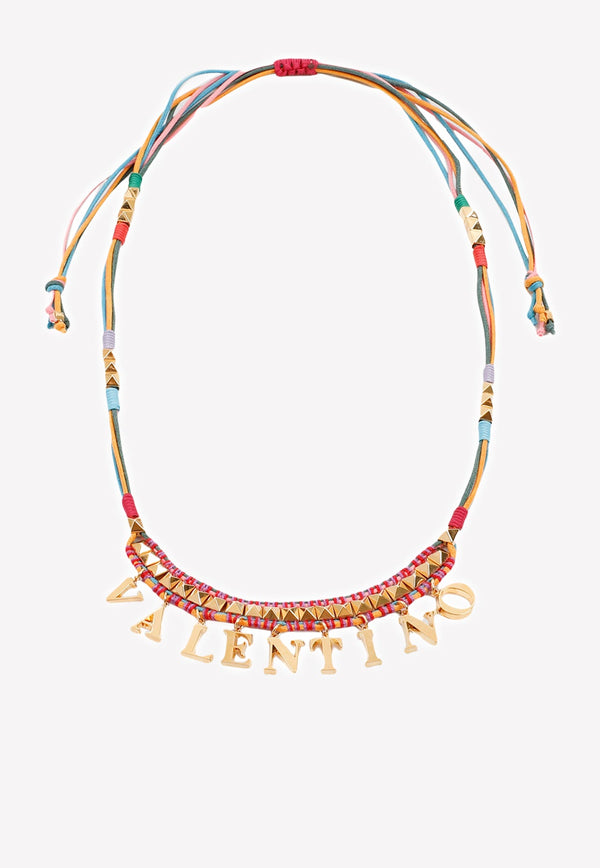 Color Signs String Necklace