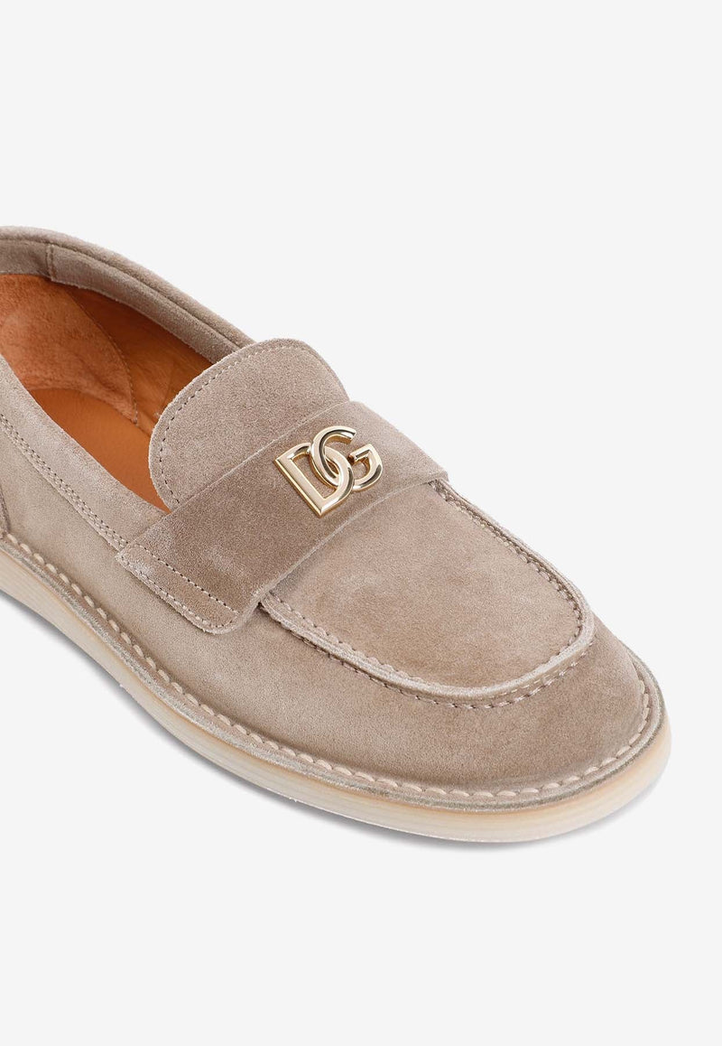 DG Suede Loafers