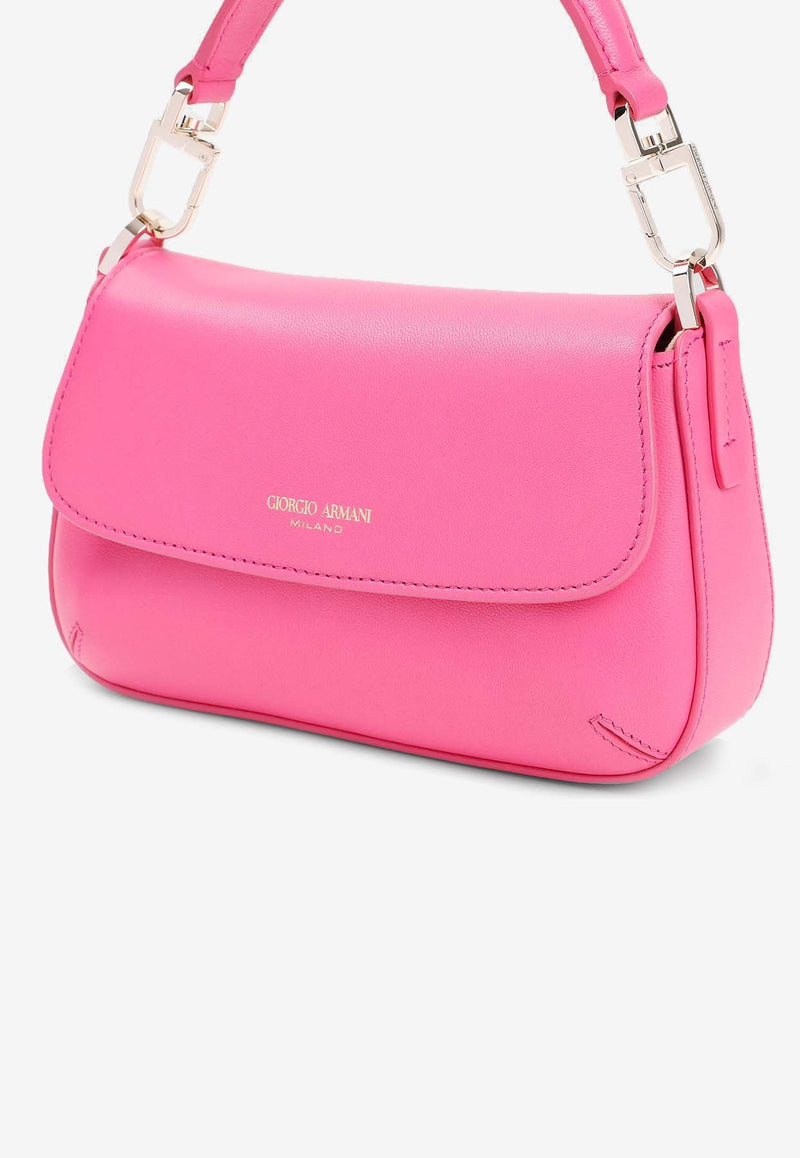 Mini La Prima Top Handle Bag in Nappa Leather