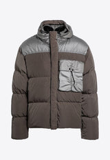 Goggles Hooded Down Jacket