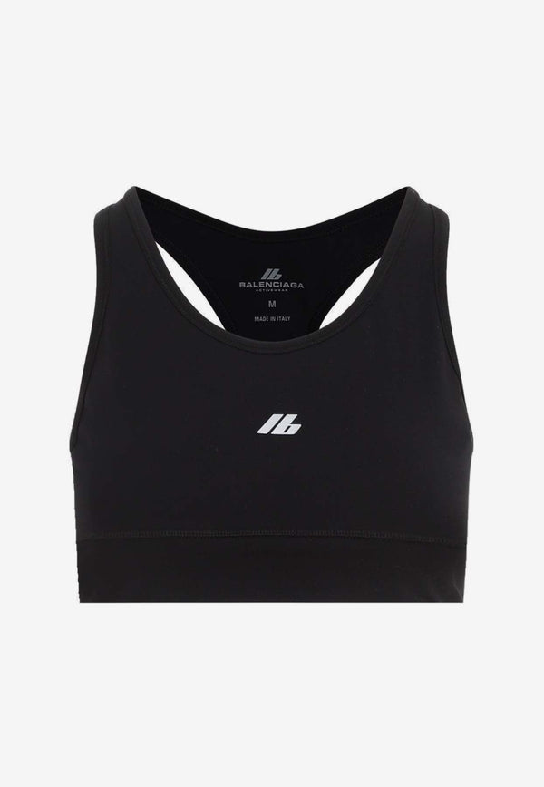 Reflective Logo Sports Bra