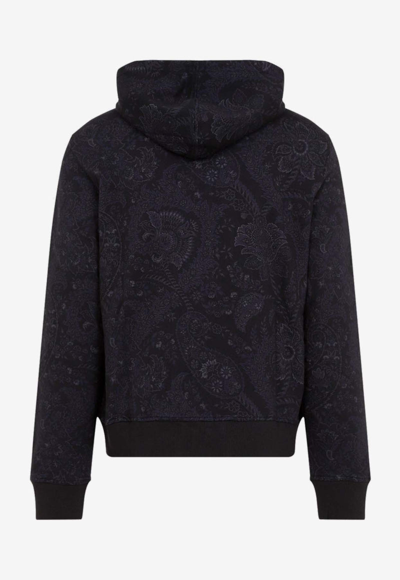 Paisley Zip-Up Hoodie