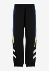 Logo Paneled Track Pants