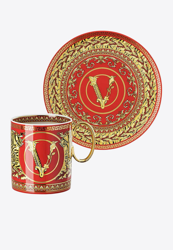 Virtus Holiday Mug and Plate