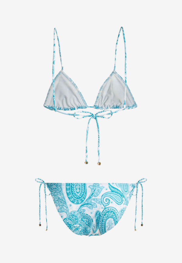 Liquid Paisley Bikini Set