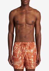 Floral Print Swim Shorts