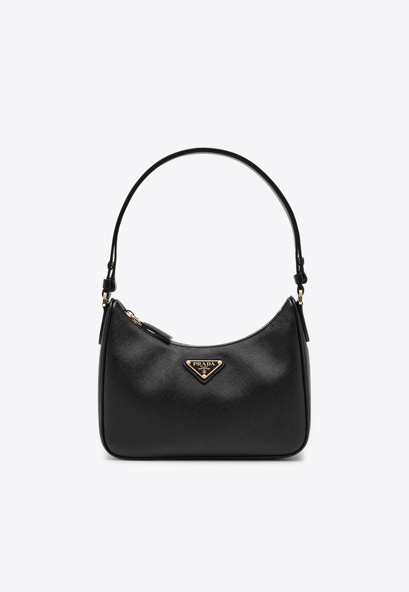 Mini Re-Edition Saffiano Leather Shoulder Bag