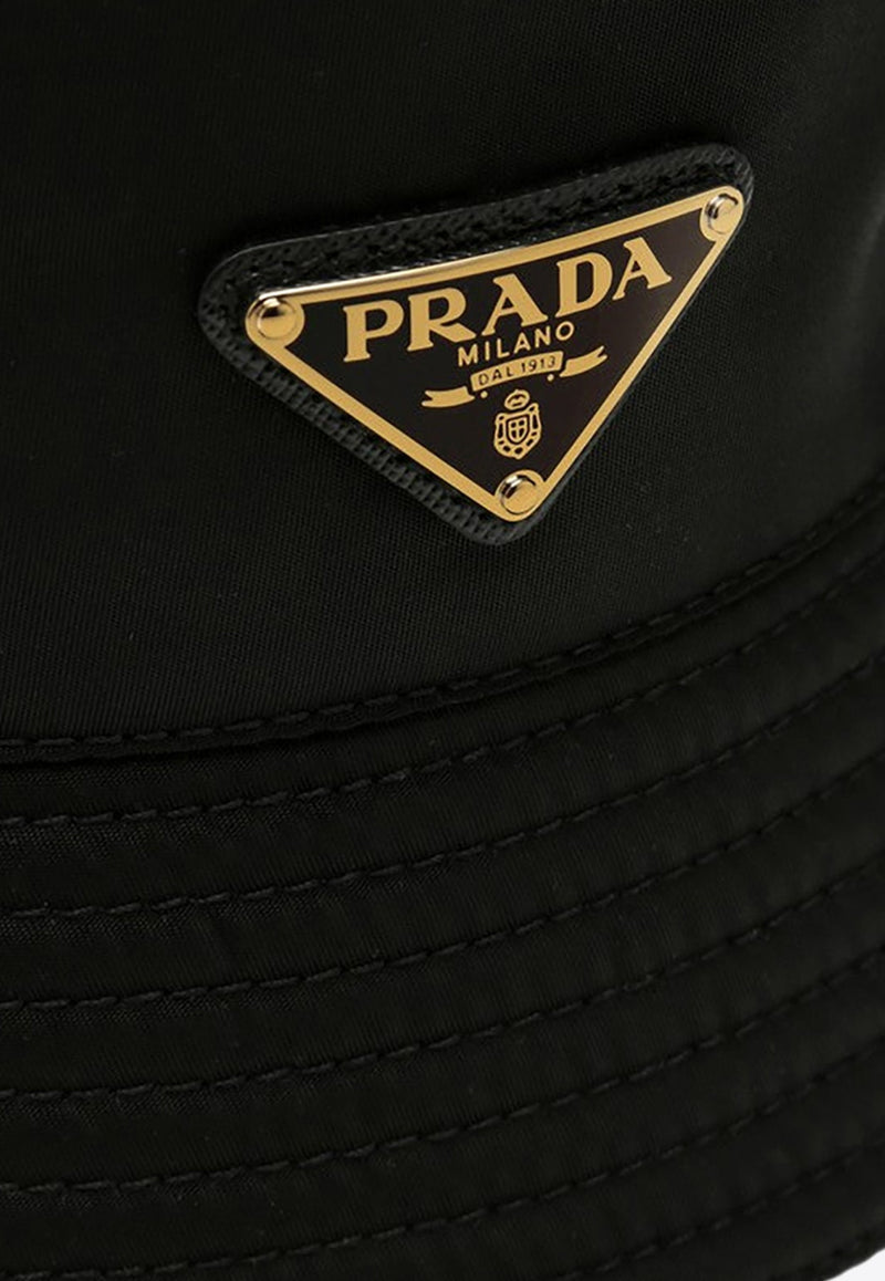 Re-Nylon Triangle Logo Bucket Hat