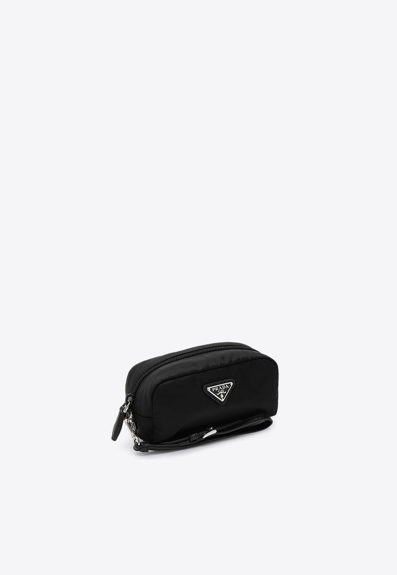 Re-Nylon Zip-Up Vanity Pouch