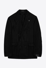 Wool Double-Breasted Blazer