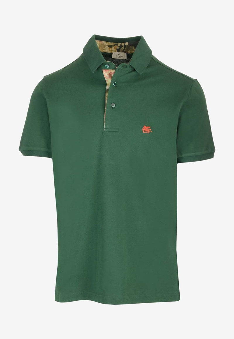 Logo Embroidered Polo T-shirt