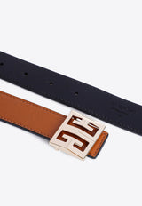 4G Logo Leather Belt