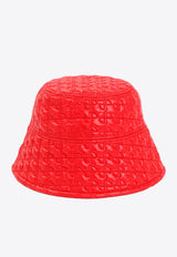Logo-Embroidered Quilted Bucket Hat