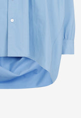 Bottega Veneta Cotton Shirt -  Admiral - 4255 Admiral