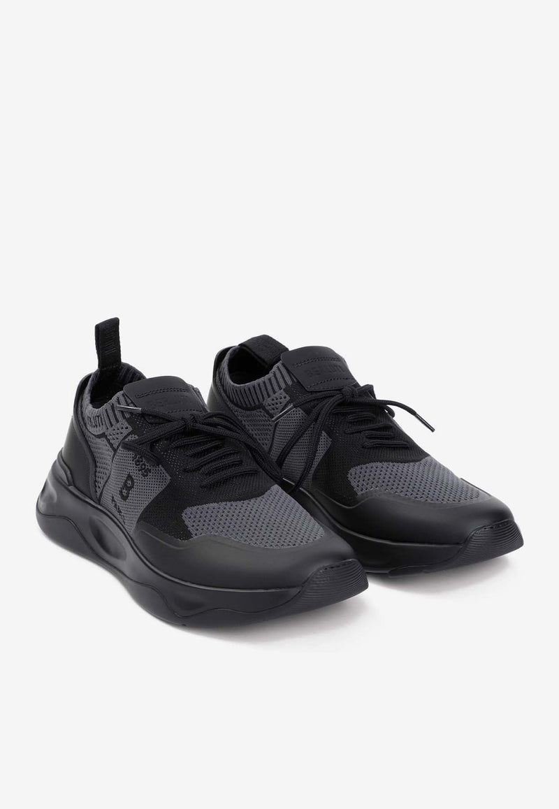 Shadow Rubber Coated Low-Top Sneakers