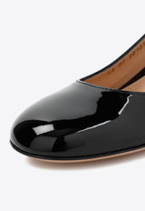 Mary Ribbon 40 Pumps in Patent Leather