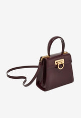 Small Iconic Top Handle Bag in Patent Leather