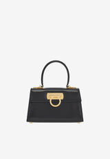 Iconic Calf Leather Top Handle Bag