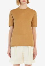 Warren Silk and Cashmere Fine Knit Top