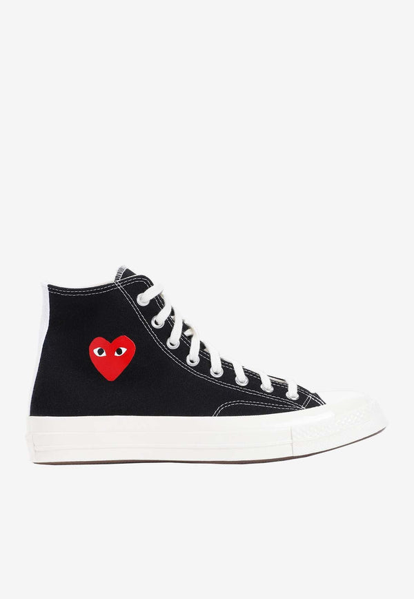 X Converse Canvas High-Top Sneakers