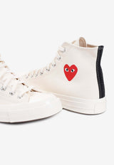 X Converse Canvas High-Top Sneakers