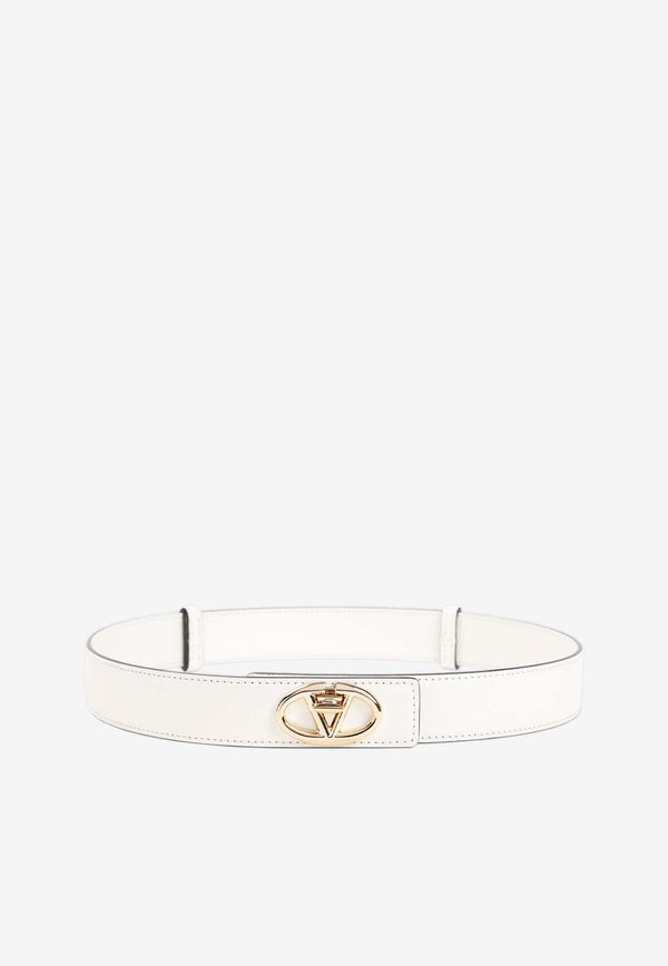 VLogo Leather Belt