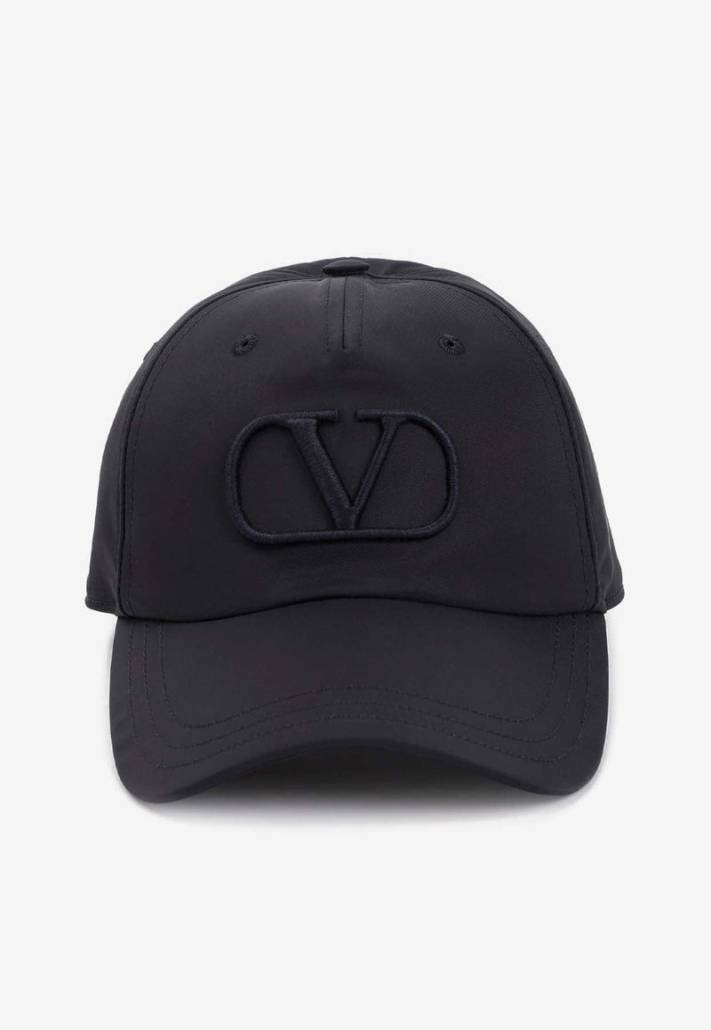 VLogo Embroidered Baseball Cap
