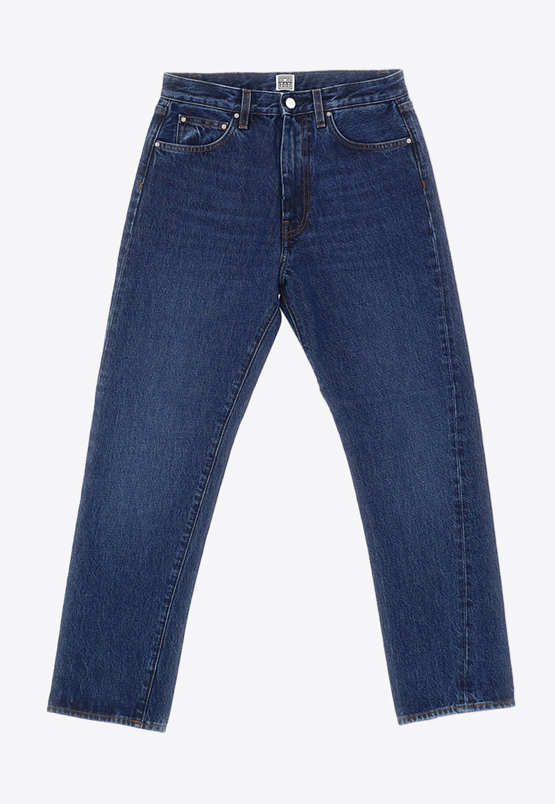 Basic Straight-Leg Jeans