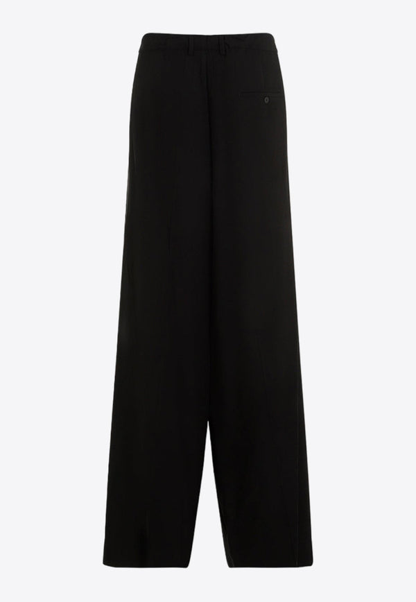 Tailored Wide-Leg Pants