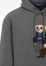 Polo Bear Appliqué Hoodie