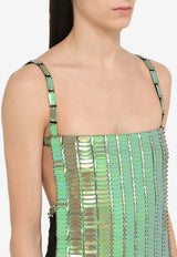 Rue Sequin-Embellishment Mini Dress