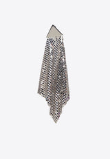 Flow Pixel Mesh Single Drop Earring