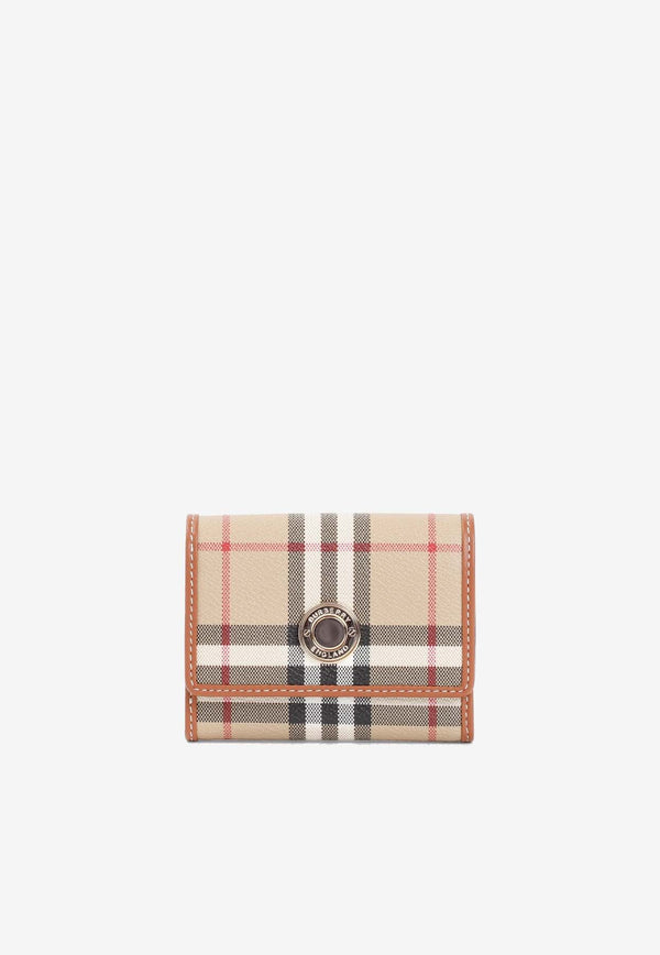 Lancaster Checked Wallet