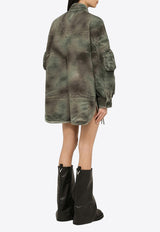 Fern Camouflage Oversized Field Jacket
