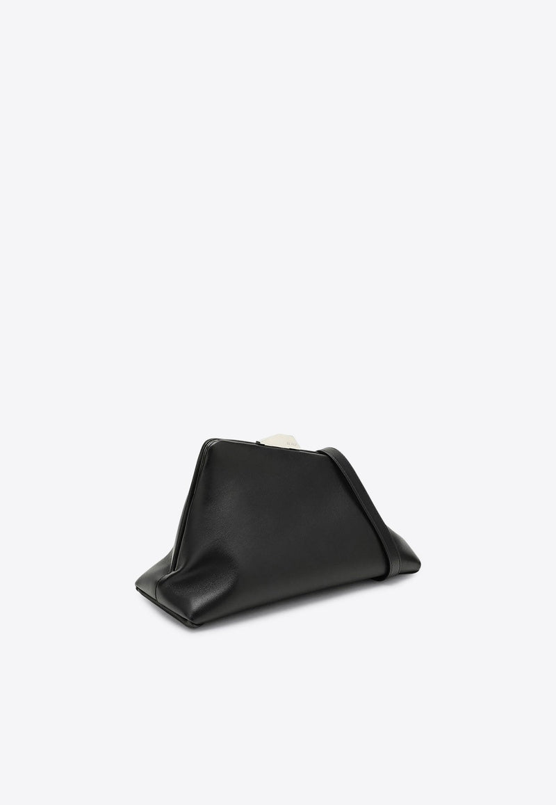 Day Off Nappa Leather Clutch Bag