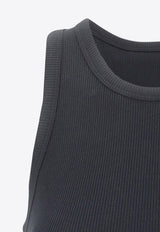 Signature Piercing Ribbed Tank Top