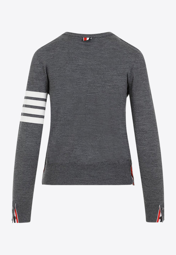 4-bar Stripe Wool Sweater
