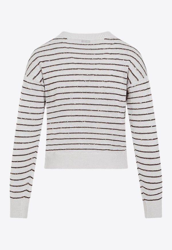 Striped Crewneck Sweater