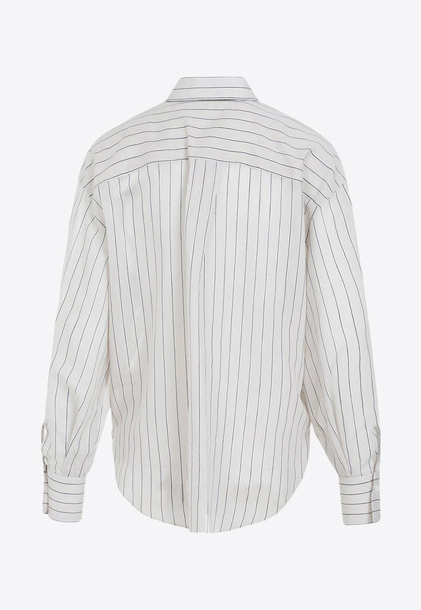 Striped Long-Sleeved Shirt