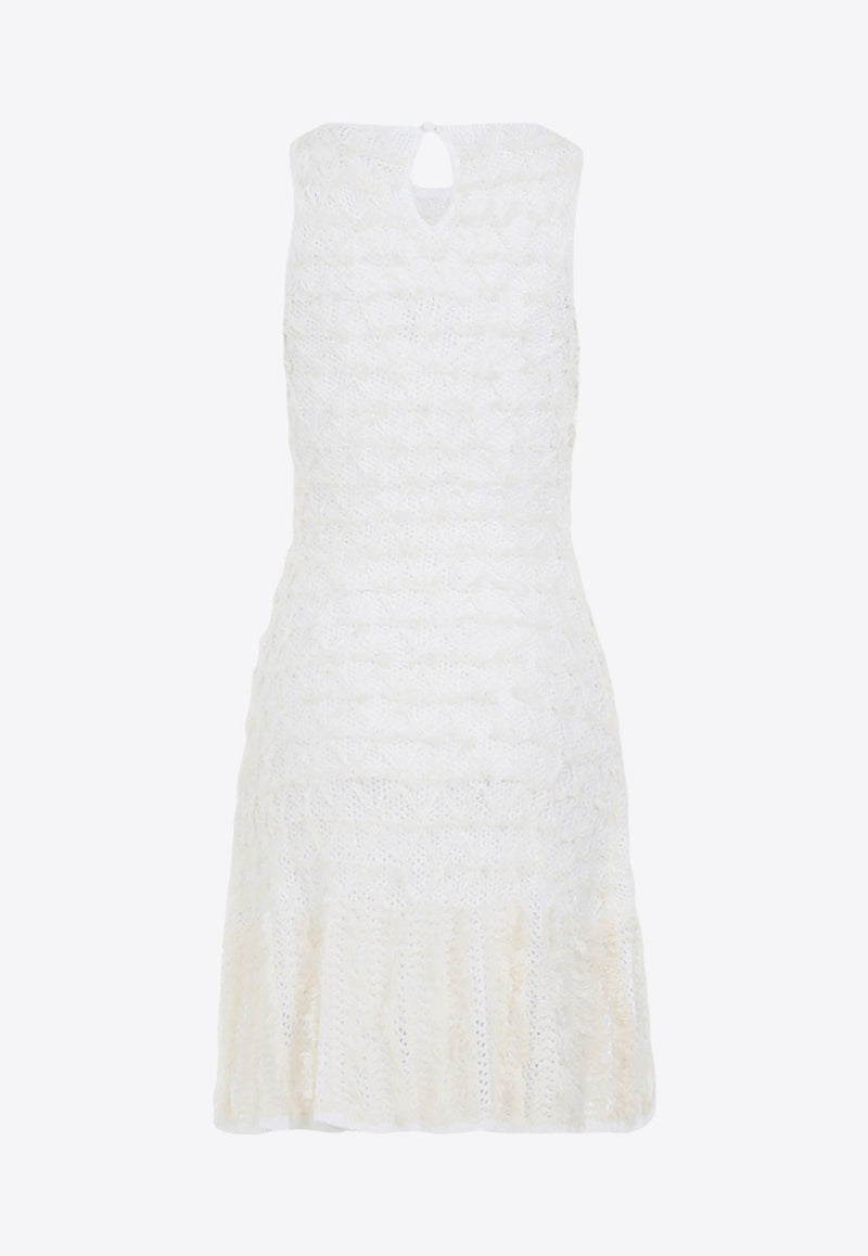 Knitted Sleeveless Mini Dress