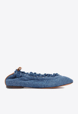 Denim Ballet Flats