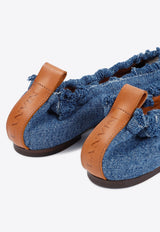 Denim Ballet Flats